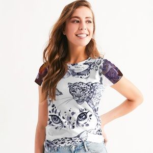 Women’s Designer Fitted T-Shirt (Custom Made)